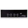 4 Port Dual DVI USB KVM Switch