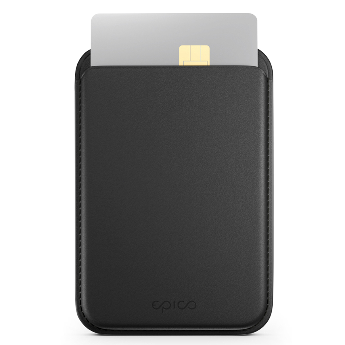 Epico Mag+ Leather Wallet - black
