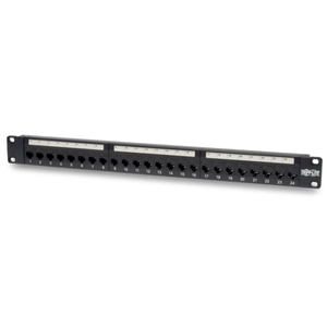 Tripp Lite, Cat6 Feedthrough Patch Panel. 1U - RJ45