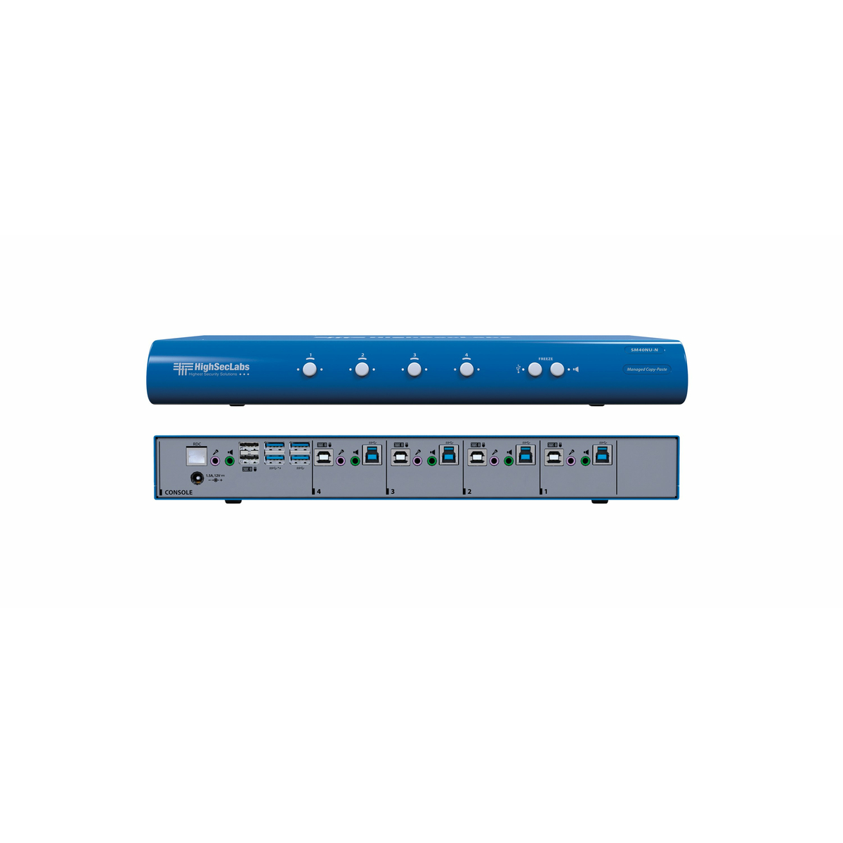 SM40NU-N HighSecLabs 4-Port KM Switch