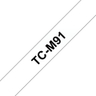 TCM91 9mm Black on Clear Ribbon