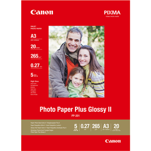 Canon, 201 Glossy Photo Paper A3 20 Sheets
