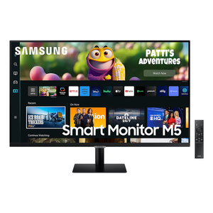 Samsung, 32" FHD Smart Monitor Speakers Remote