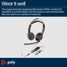 Poly BW 5220 USB-C HS +3.5mmP +USB-C/A
