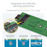 M.2 SATA external SSD enclosure