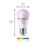 PHI WFB 40W P45 E27 922-65 RGB 1PF/6