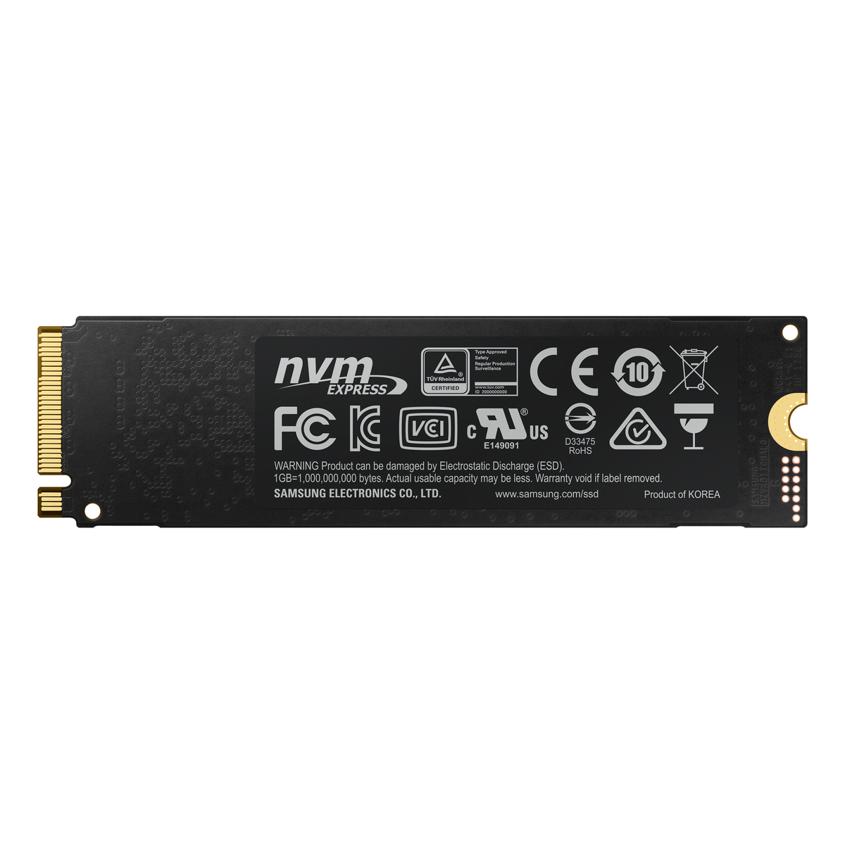 SSD Int 500GB 970 Evo Plus PCIe M.2