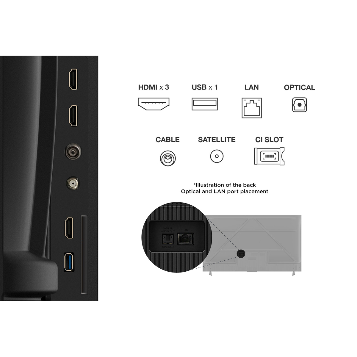 TCL 65V6C 65 4K HDR TV Google TV