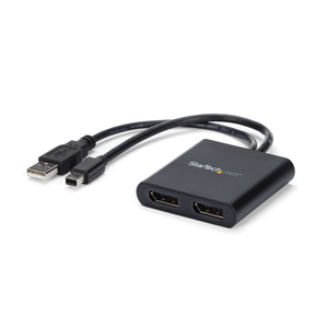 Startech, MST Hub Mini DisplayPort-2x DisplayPort