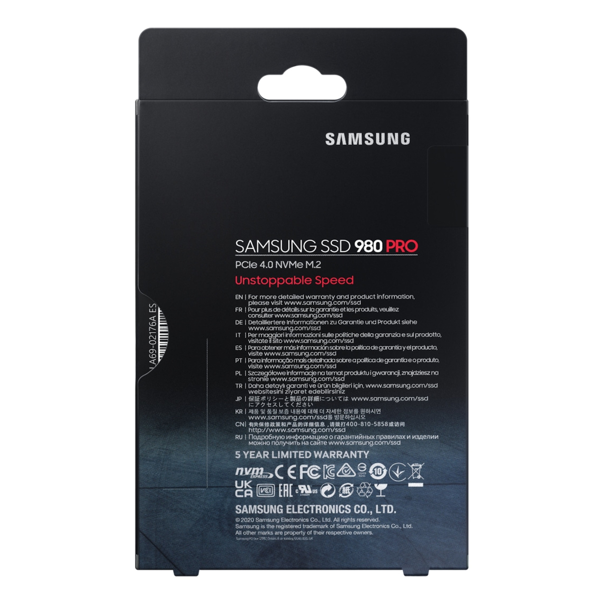 SSD Int 1TB 980 PRO PCIe M.2