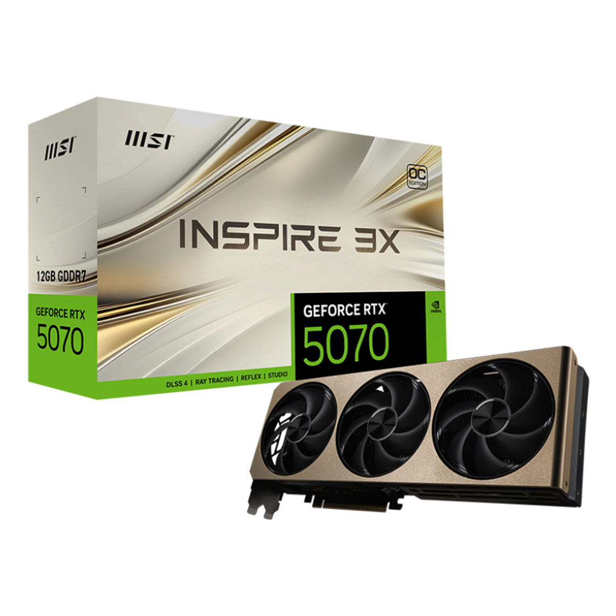 GPU NV 5070 INSPIRE 3X OC 12G Fan