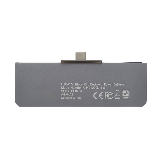 USB-C Dock Stat HDMI 4K PD Chrg Thndr 3