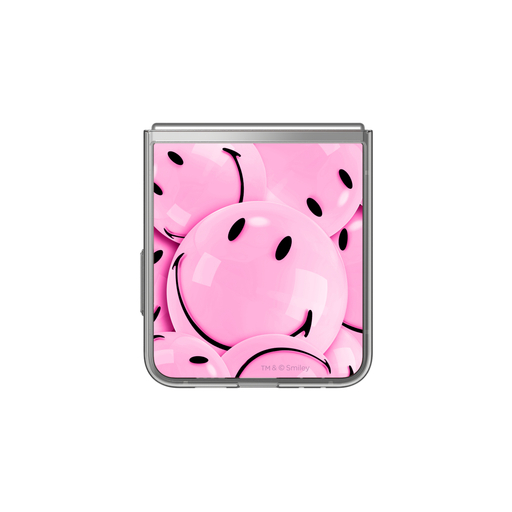 Smiley Pink Flipsuit Card For Z Flip6