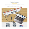 Slim USB 3.0-HDMI Ext Video Card Adapter