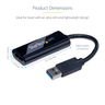 Slim USB 3.0-HDMI Ext Video Card Adapter