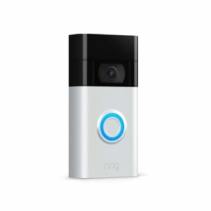 Ring, New Video Doorbell Satin Nickel