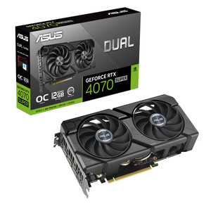 Asus, GPU NV 4070 Super Dual OC 12G EVO Fan