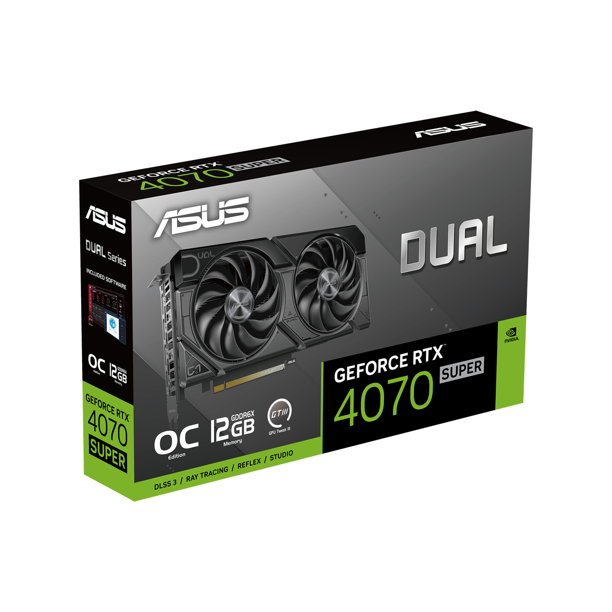 GPU NV 4070 Super Dual OC 12G EVO Fan