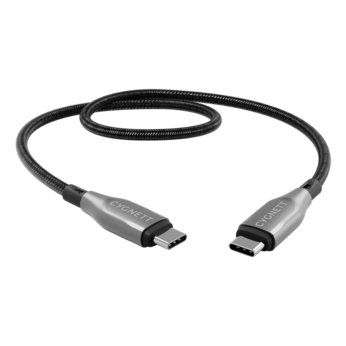 Armoured USB-C USB-C 2.0 Cable Blck 50cm