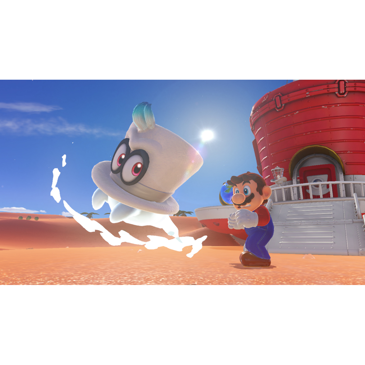 Neon Red/Blue HW + Super Mario Odyssey