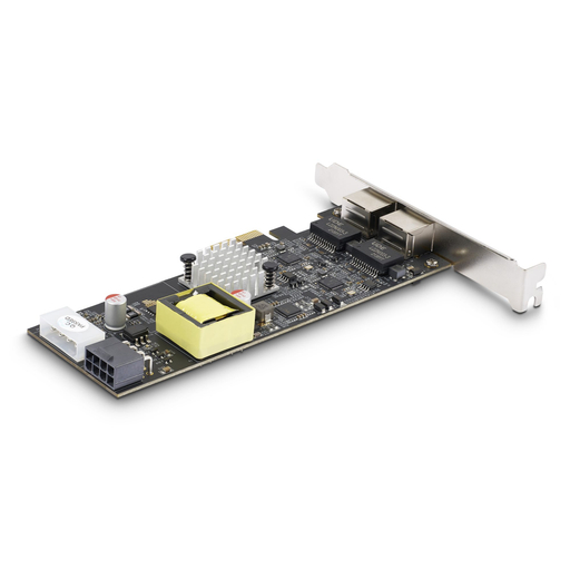 2-Port 2.5Gbps PoE Network PCIe Card