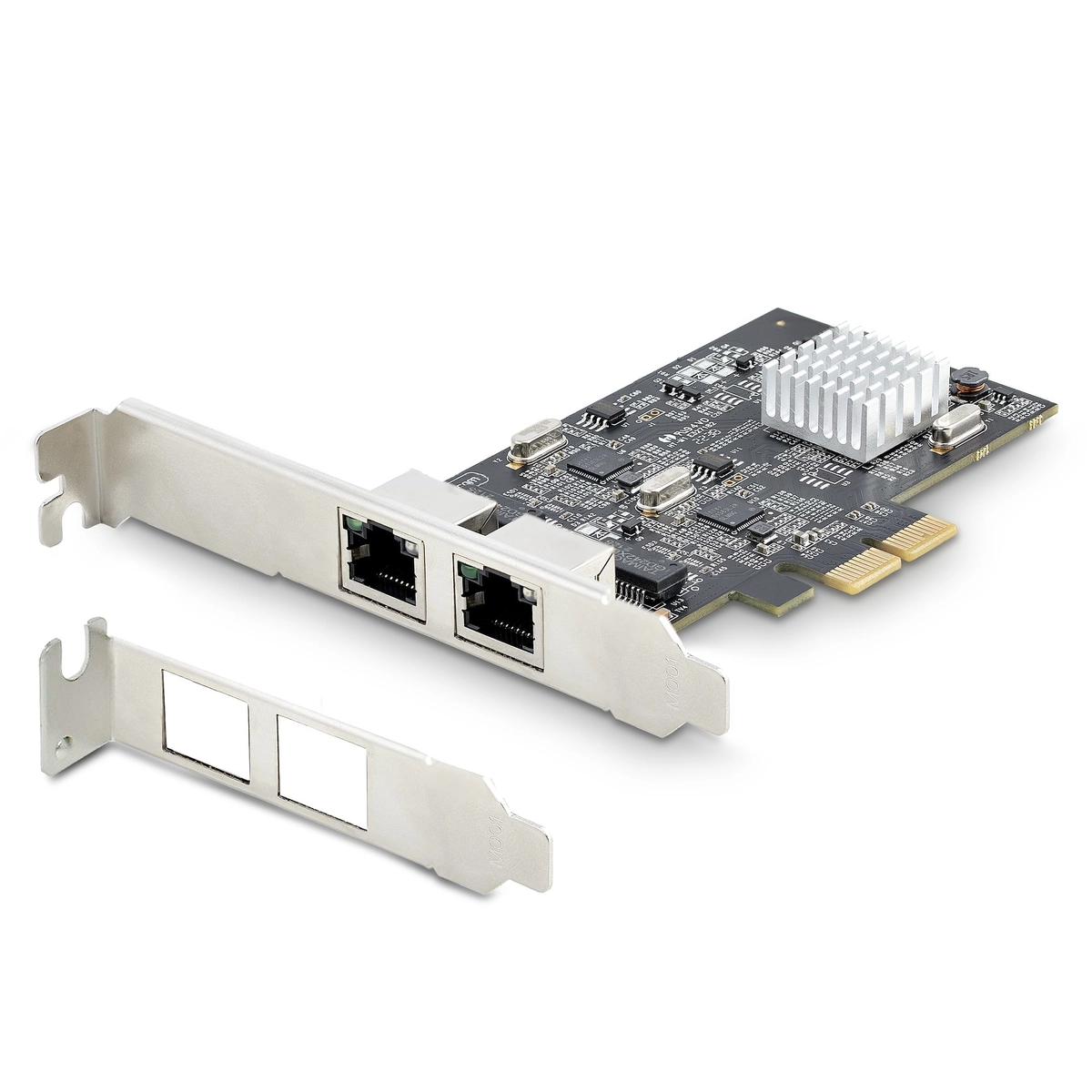 2-Port NBASE-T 2.5Gbps PCIe Network Card