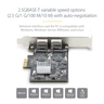 2-Port NBASE-T 2.5Gbps PCIe Network Card