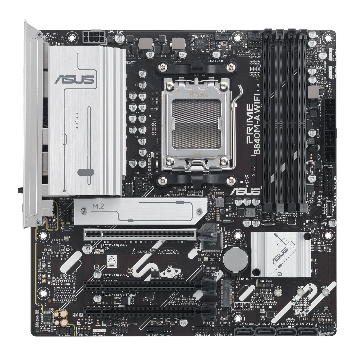 MB AMD AM5 PRIME B840M-A WIFI D5 MATX