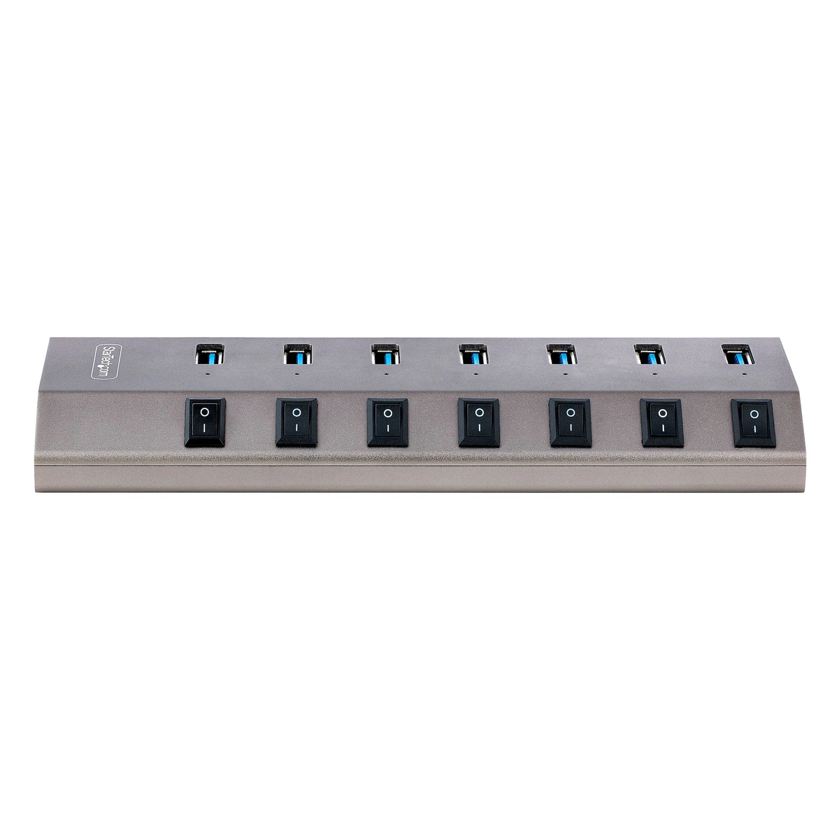 7-Port Self-Powered USB-C Hub 7x BC 1.2