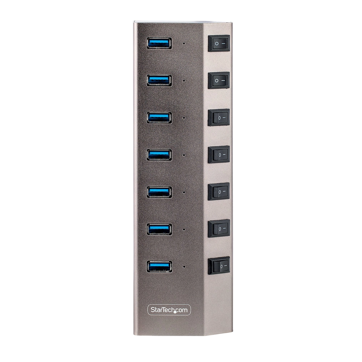 7-Port Self-Powered USB-C Hub 7x BC 1.2