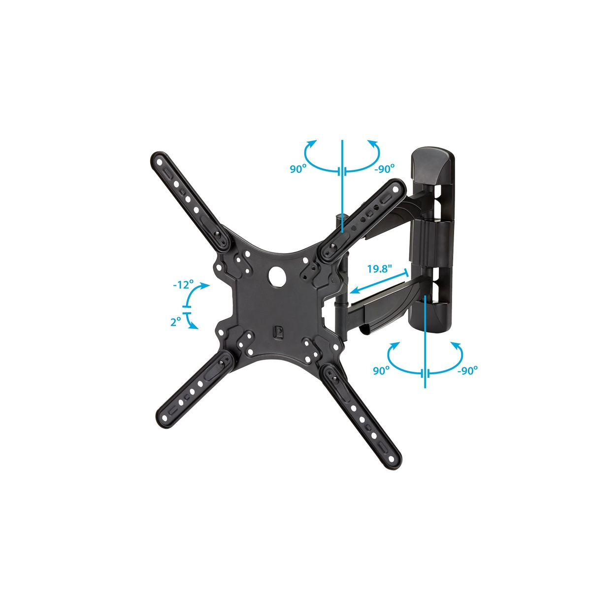 Full Motion TV Wall Mount Steel