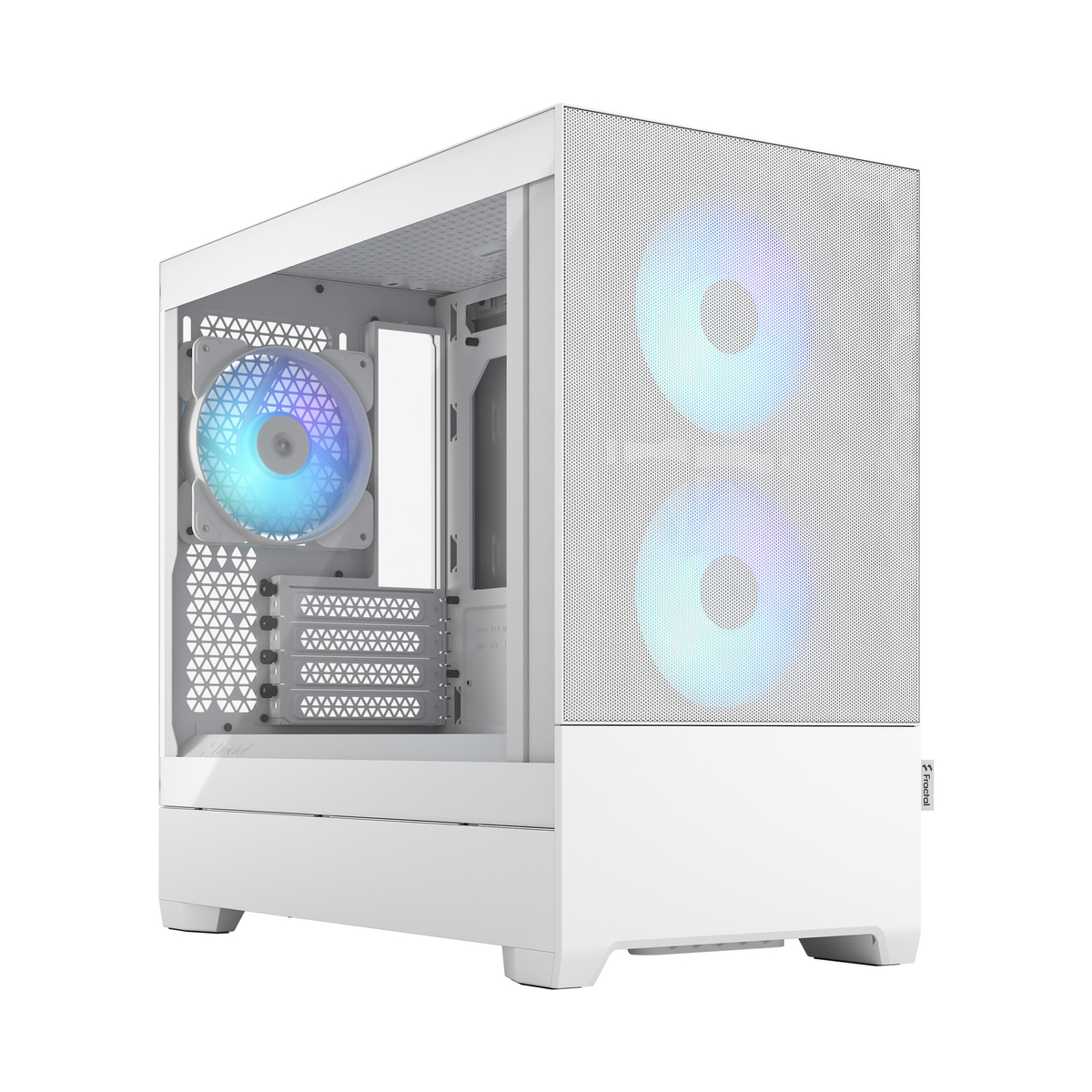 CASE mATX Pop Mini Air RGB Wht TG Clear