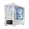 CASE mATX Pop Mini Air RGB Wht TG Clear