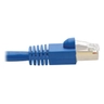 Cat6a Snagless Shlded 10G PoE Blue 9.14M