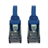 Cat6a 10G Snagless Shielded Blue 7 ft