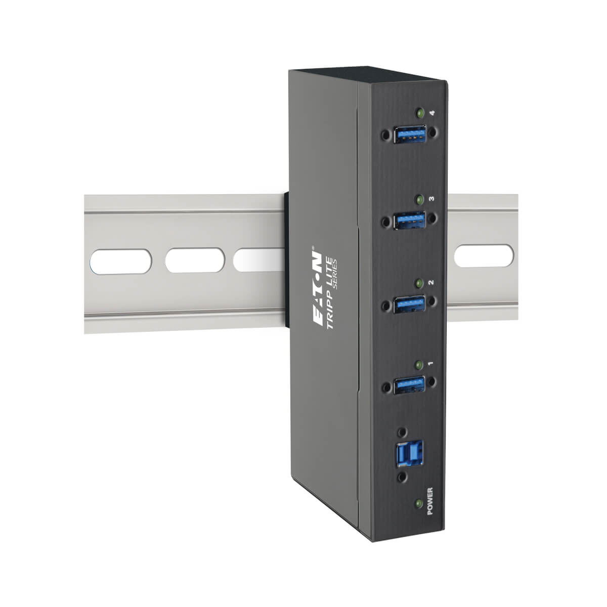 4-Port Rugged Industrial USB 3.0 Hub