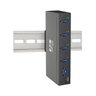 4-Port Rugged Industrial USB 3.0 Hub