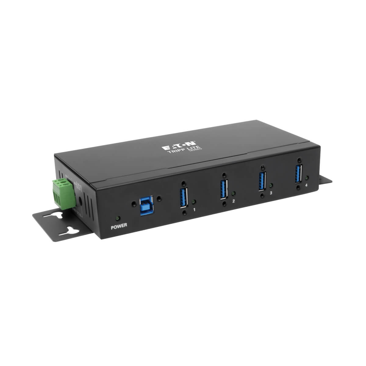 4-Port Rugged Industrial USB 3.0 Hub