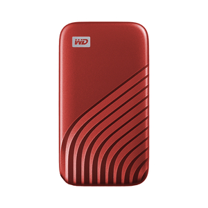 Sandisk, SSD Ext 1TB My Passport SSD USB3 Red