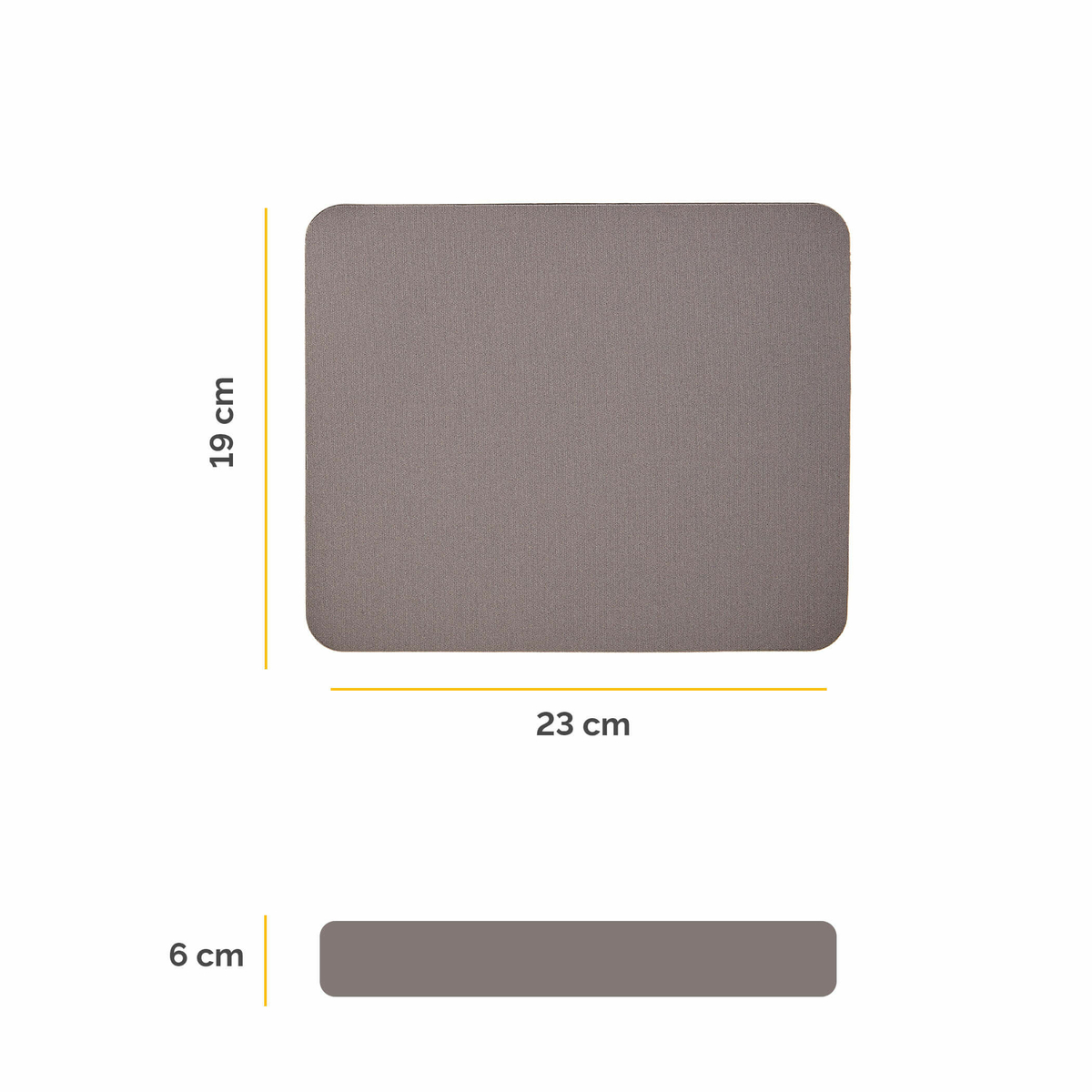 Economy Mouse Pad /Grey