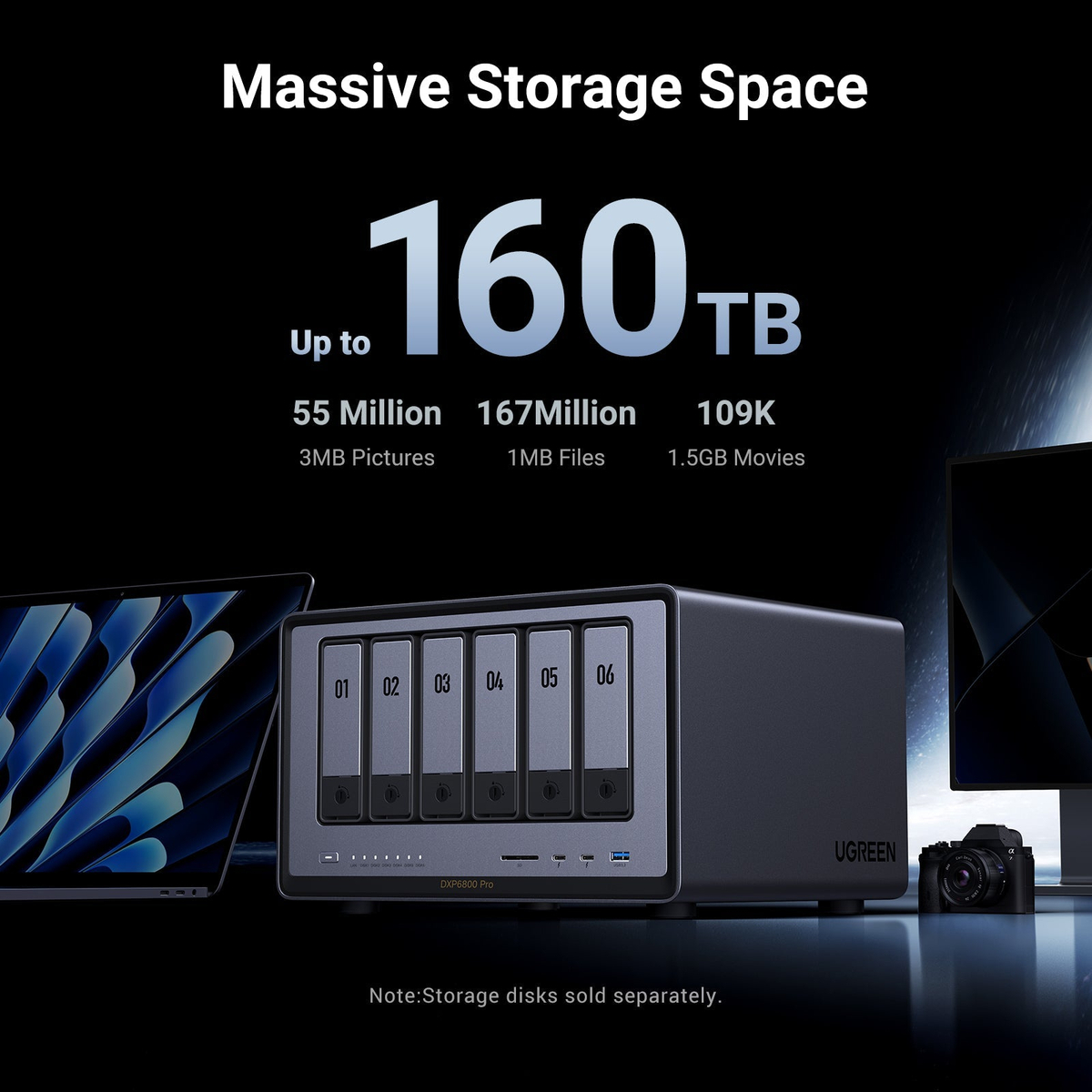UGREEN NASync DXP6800 Pro 6-Bay NAS