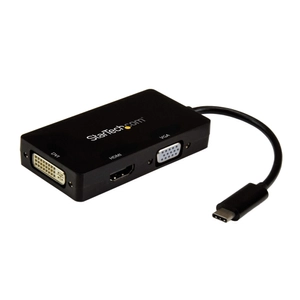 3-in-1 USB-C to VGA DVI or HDMI