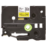 TZEFX641 8mm Black On Yellow Label Tape