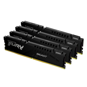 Kingston, D5 D 5200 128GB KIT 4X32 Fury Beast BLK