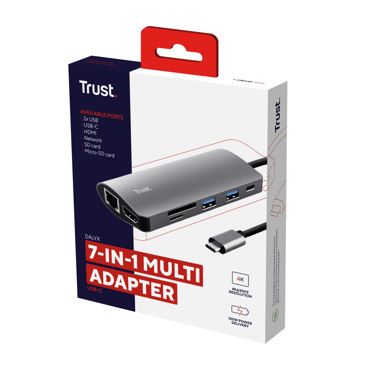 DALYX 7-In-1 USB-C Adapter