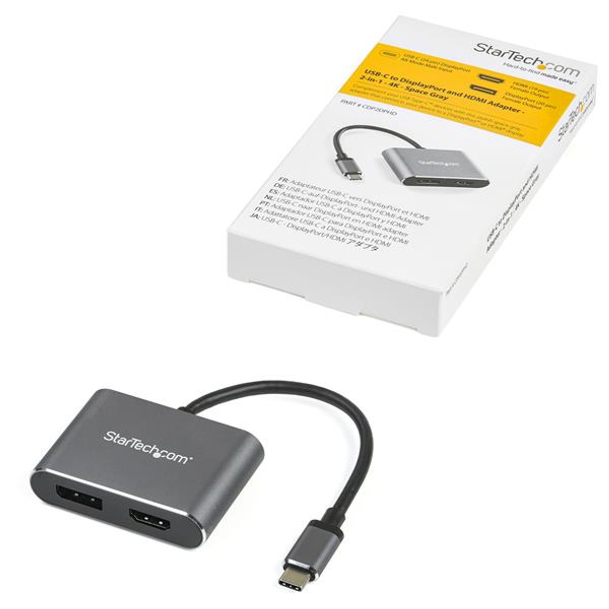 USB C Multiport Video Adapter to HDMI/DP