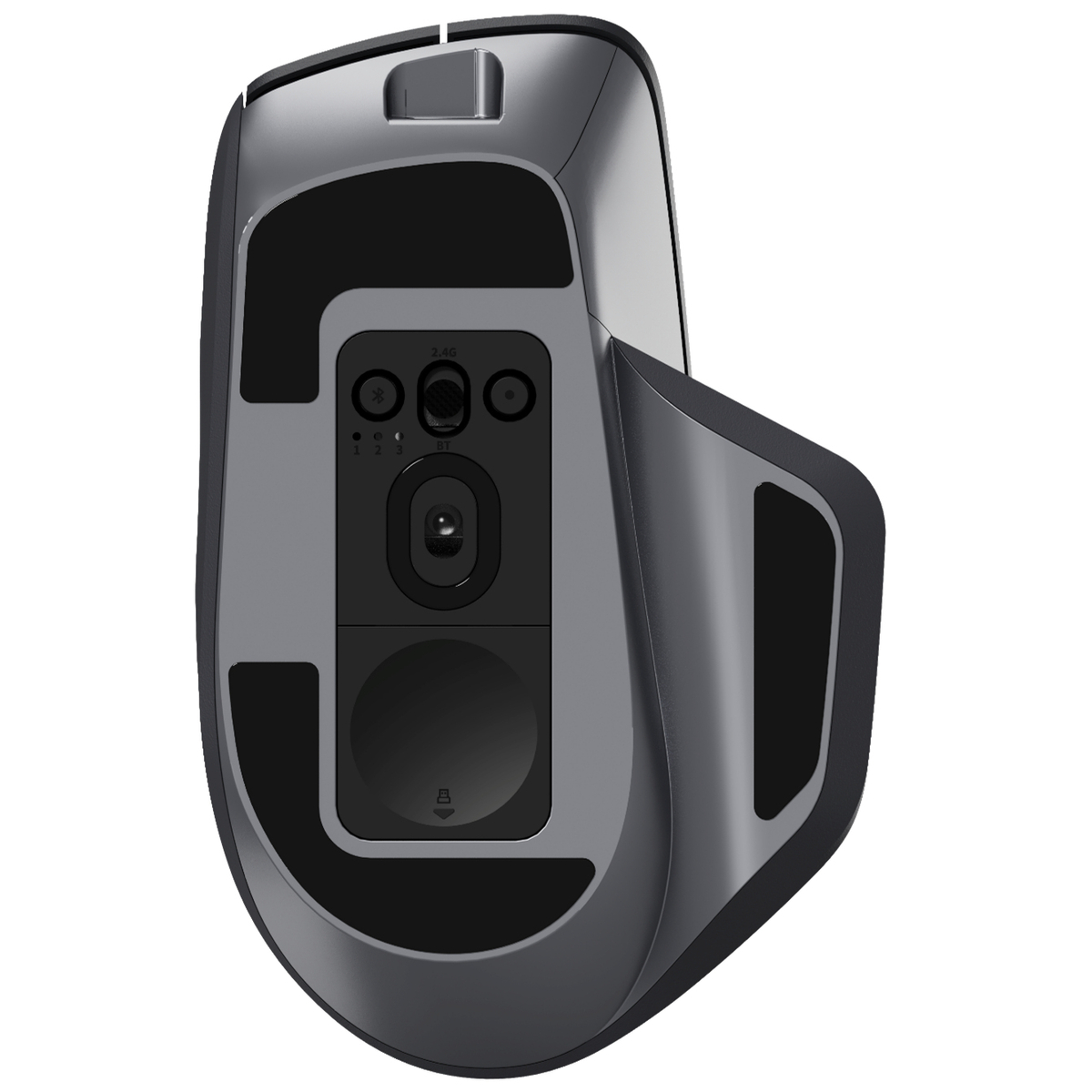 MT760L Grey Black Office Mouse