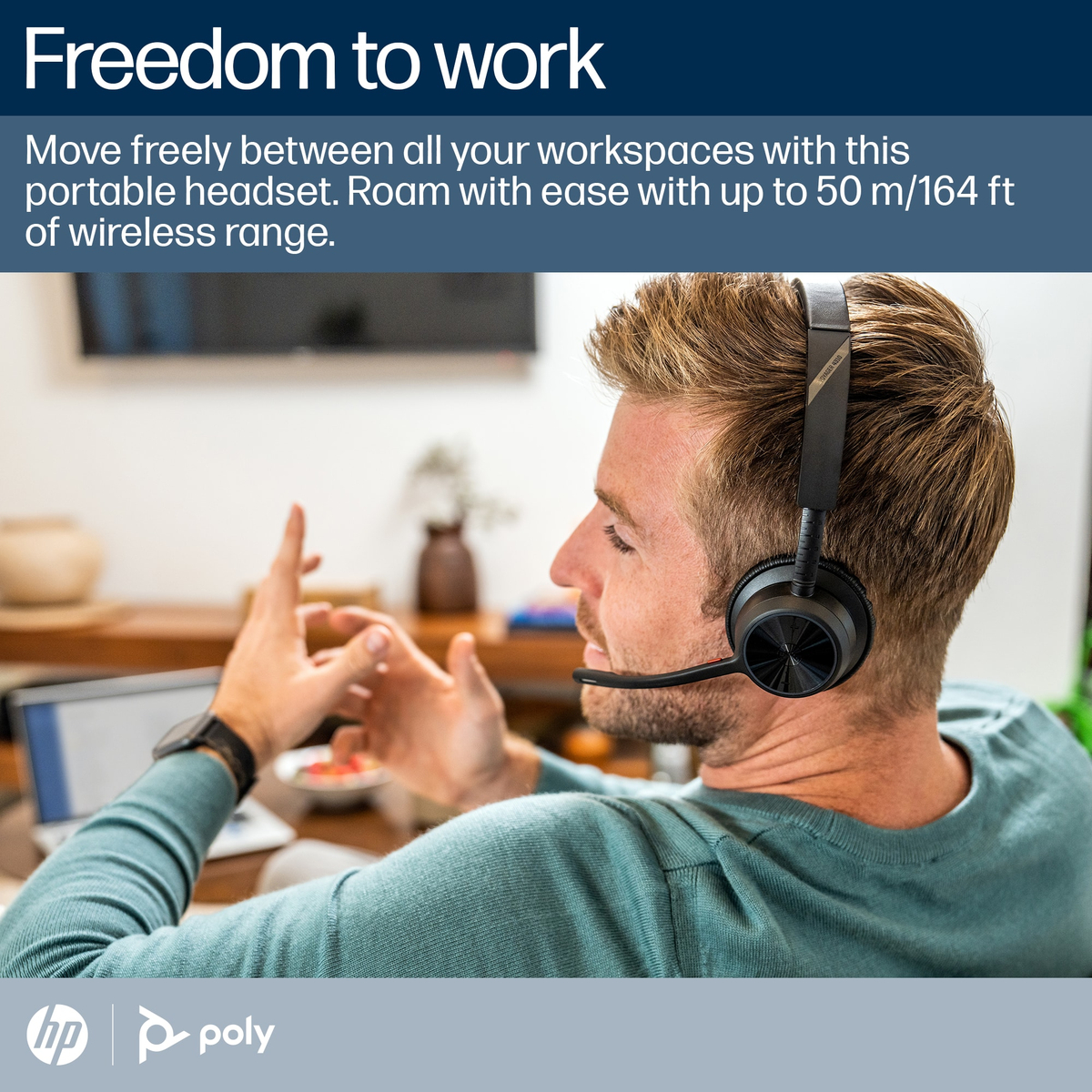 Voyager 4320/R MSTEAMS Headset WW