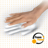 Plushtouch Mousepad Wrist Support Black