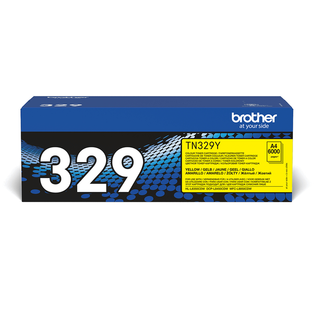 TN329Y Yellow 6k Pages Toner